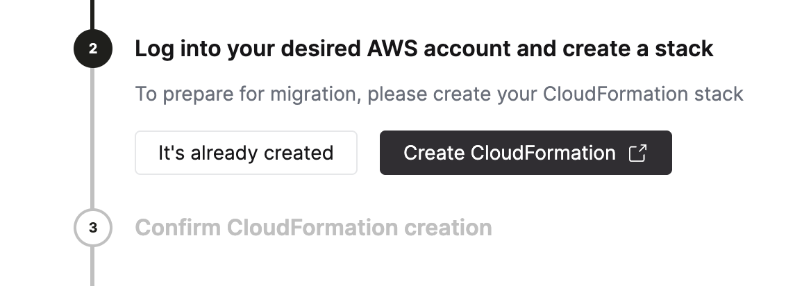 BYOC 계�정 초기화